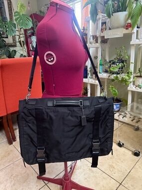 Coach travel garment  bag- like new.